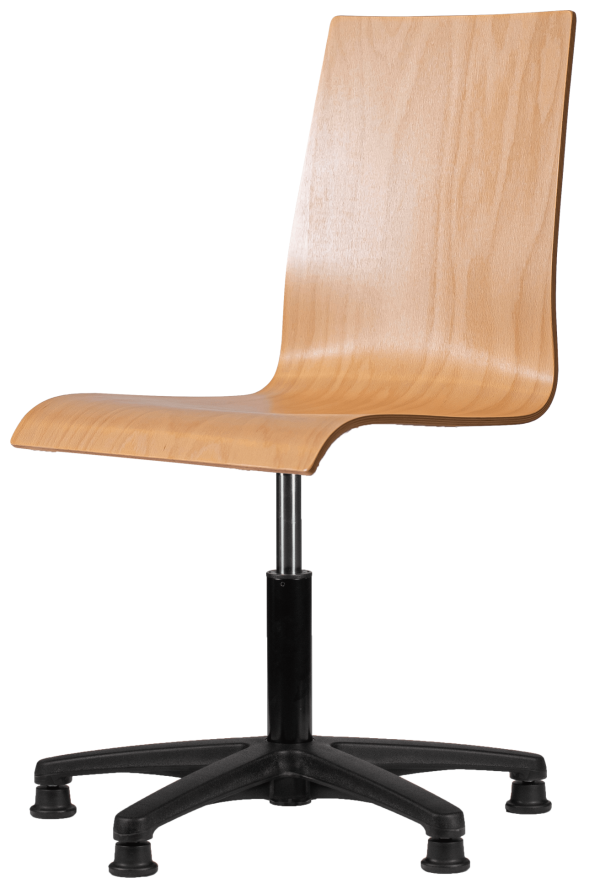 Rodachair HPL160 werkstoel hout