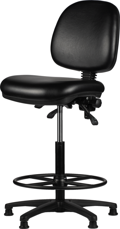 Rodachair bureaustoel Orchid loket